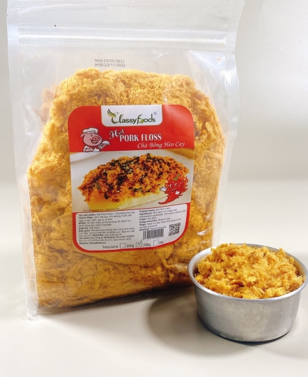 Chà bông heo cay 700gr