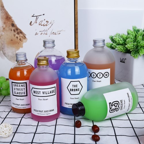Chai thủy tinh tròn nắp nhôm