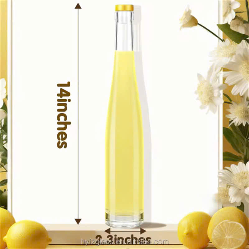 Chai thủy tinh tròn cao 500ml