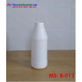 Chai nhựa 1 lít đựng thuốc bảo vệ thực vật