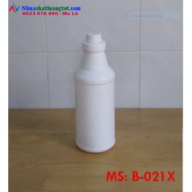 Chai nhựa 1 lít miếng nhỏ