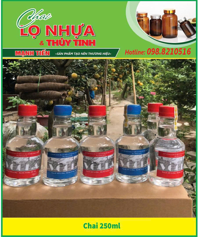 Chai nhựa 250ml