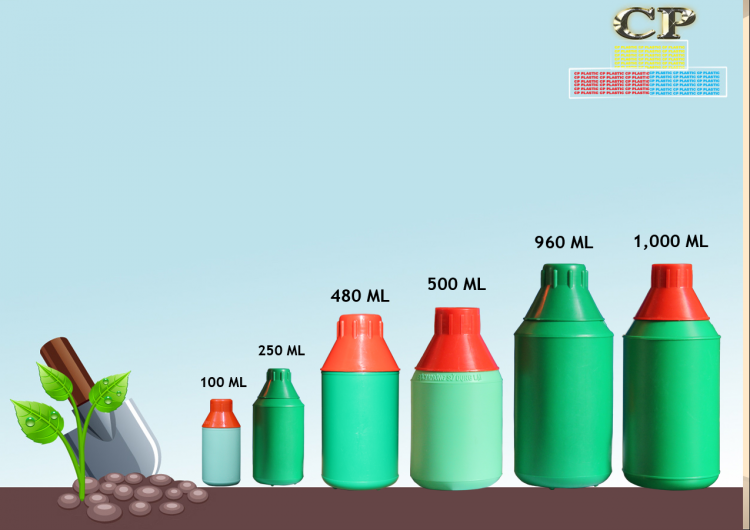 Can nhựa HDPE đựng thuốc nông dược