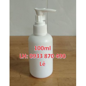 Chai nhựa có vòi ấn 100ml
