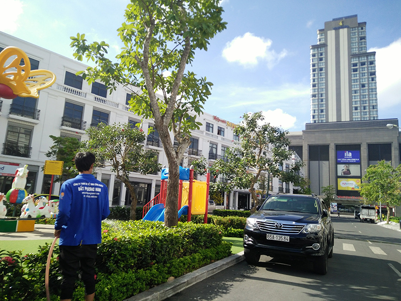 Dịch vụ chăm sóc cây cảnh Vincom