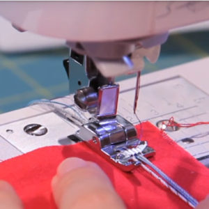 Chân vịt đính len