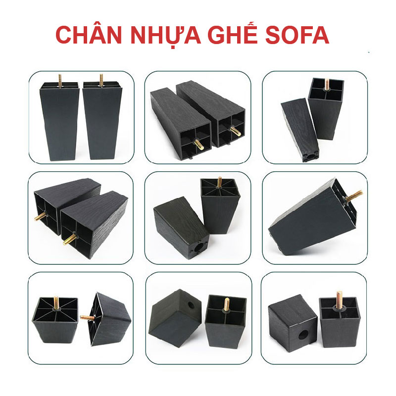 Chân nhựa ghế Sofa