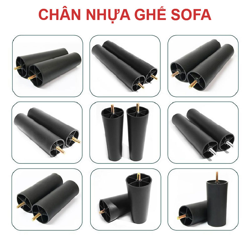 Chân nhựa ghế Sofa