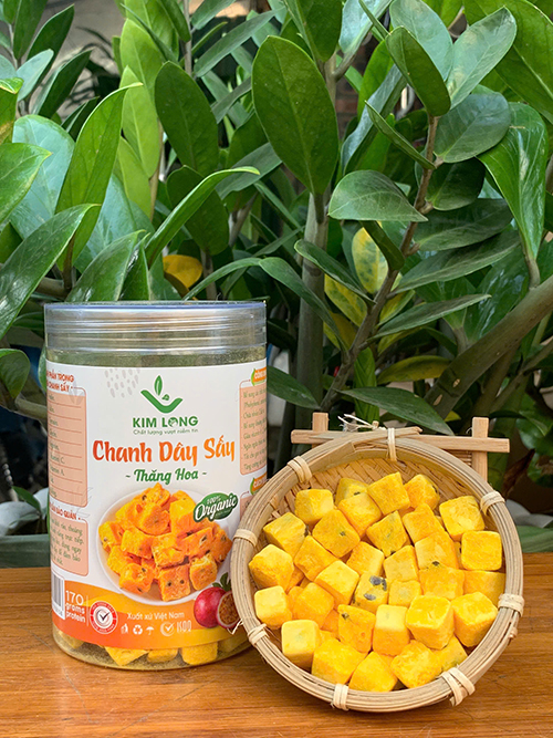 Chanh Dây Sấy Thăng Hoa Hộp 170g