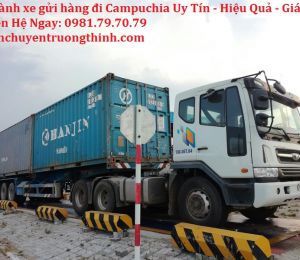 Chành xe chuyển hàng đi Campuchia