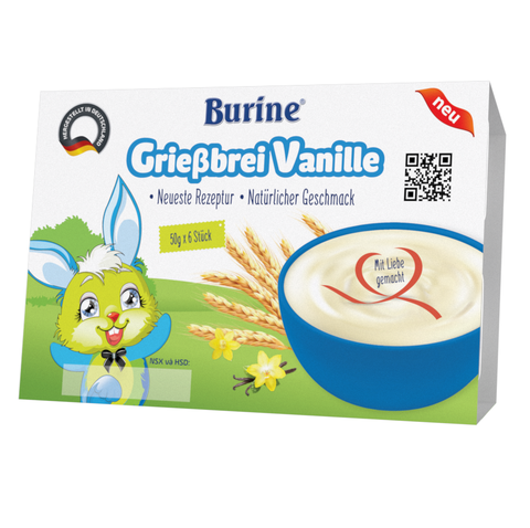 Cháo sữa Burine vị Vani