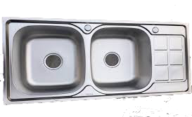 Chậu rửa bát Korea 2 hố bàn trơn