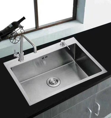 Chậu rửa bát inox đúc 1 hố