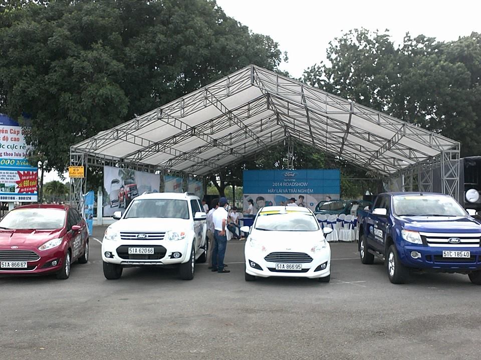 chương trình chạy thử xe Ford