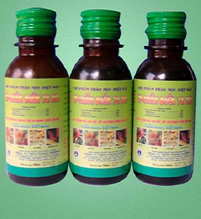 Chế phẩm thảo mộc trừ sâu