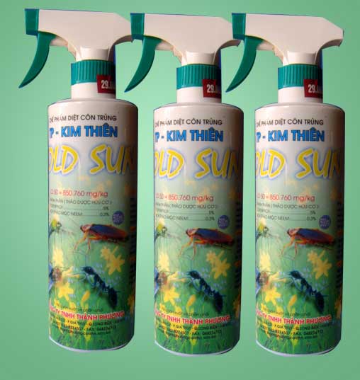 Chế phẩm thảo dược diệt côn trùng