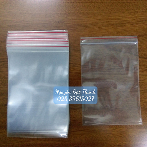 Túi Zipper chỉ đỏ