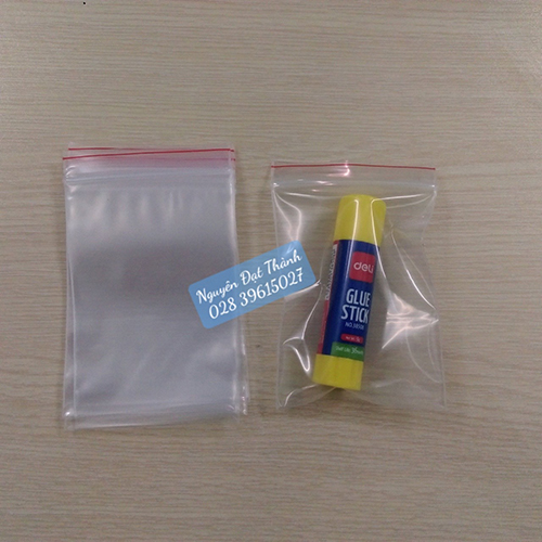 Túi Zipper chỉ đỏ
