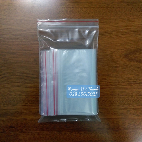 Túi Zipper chỉ đỏ