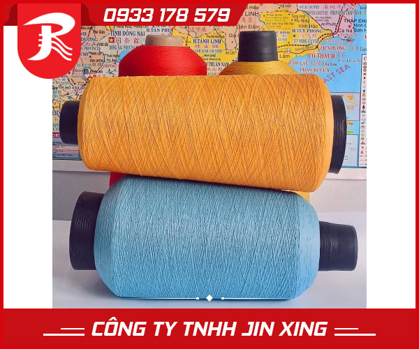 Chỉ tơ Nylon vắt sổ dệt mặt giày 100D/2, 70D/2