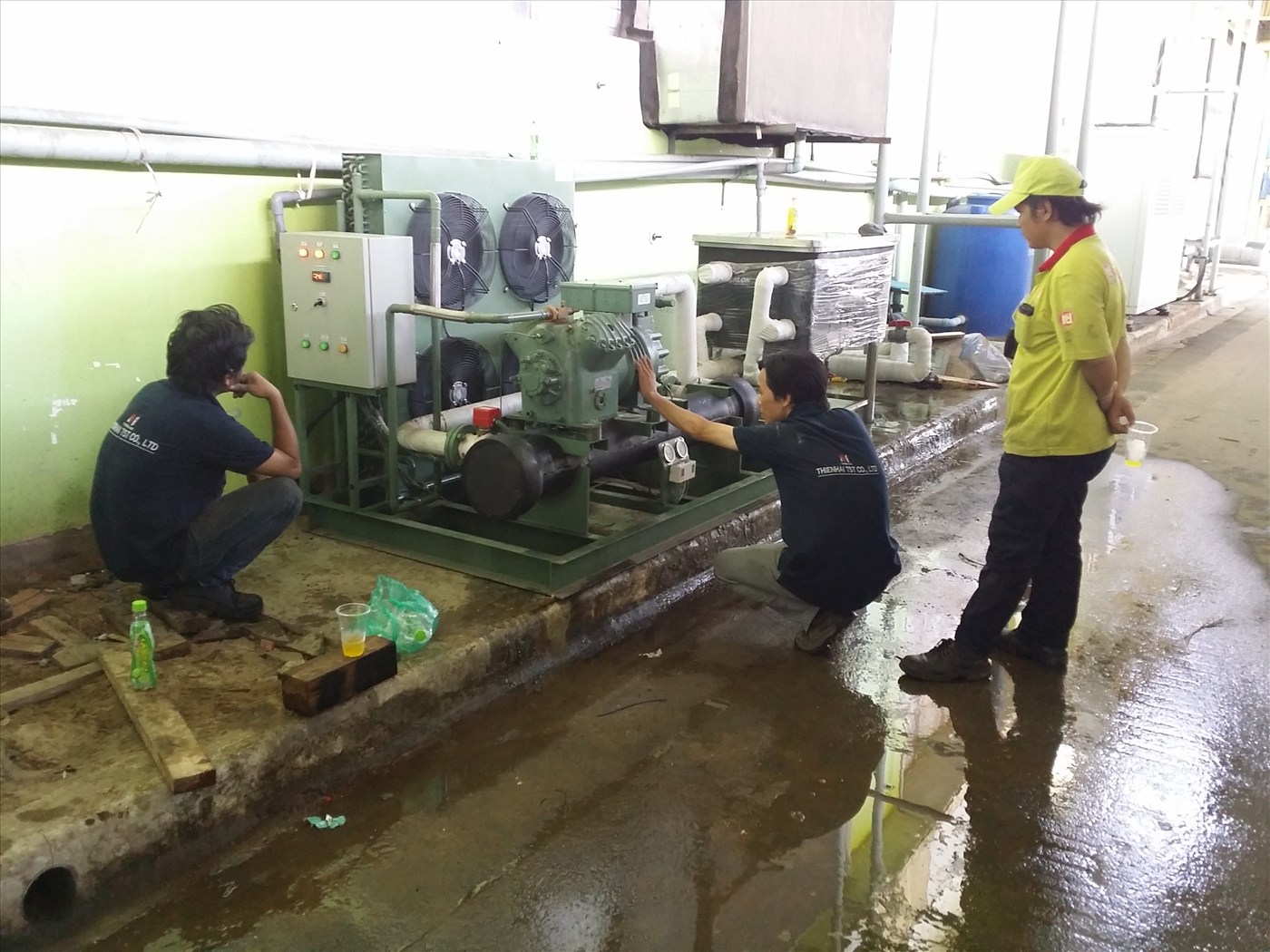 Chiller làm lạnh nước