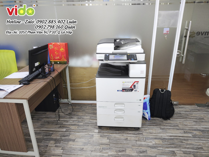 Cho thuê máy Photocopy Ricoh 3054 trắng đen tại quận 1, HCM
