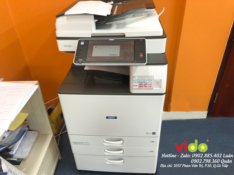 Cho thuê máy Photocopy Ricoh 3554 tại Bình Thạnh, HCM