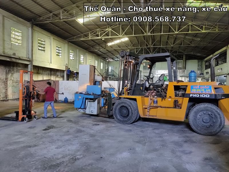 Cho thuê xe nâng