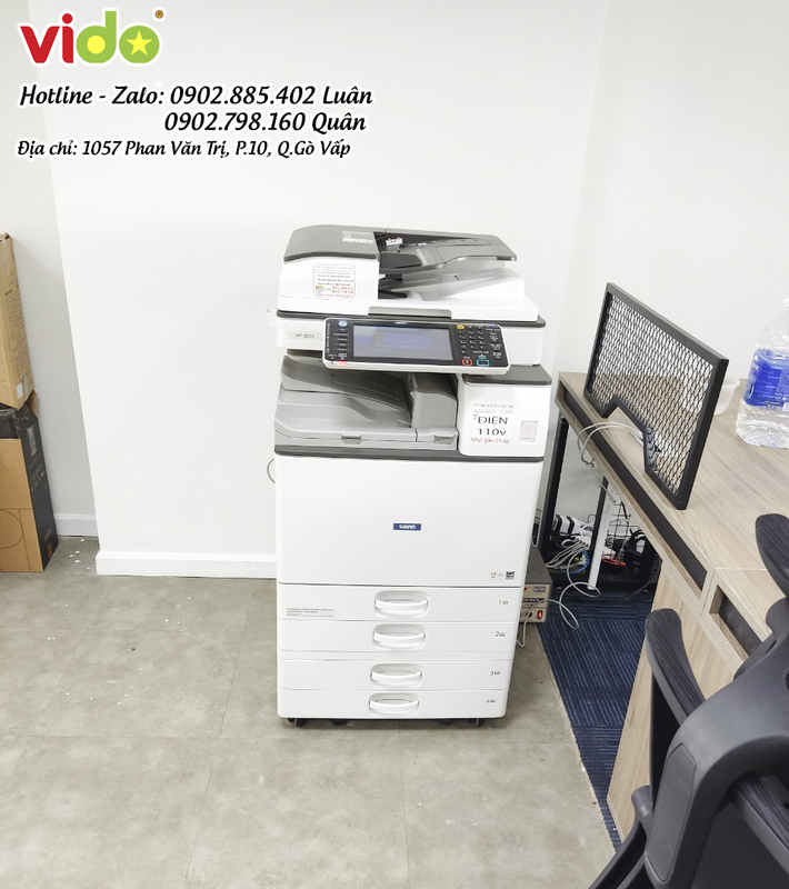 Cho thuê máy Photocopy Ricoh 3054 trắng đen tại Bình Thạnh, HCM