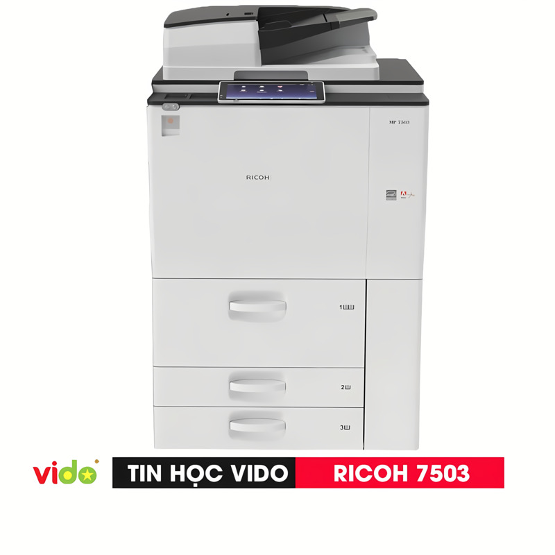 Cho thuê máy Photocopy trắng đen công nghiệp Ricoh 7503