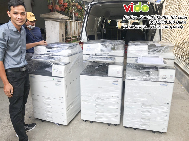Cho thuê máy Photocopy trắng đen Ricoh 6054 tại quận 10, HCM