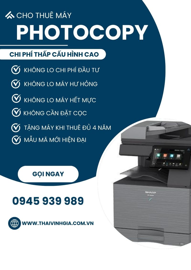 Dịch vụ cho thuê máy photocopy