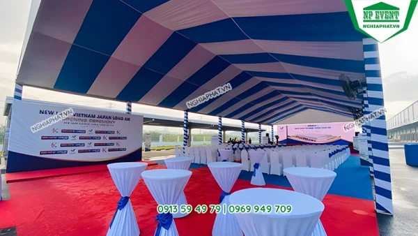 Cho thuê nhà bạt tổ chức sự kiện