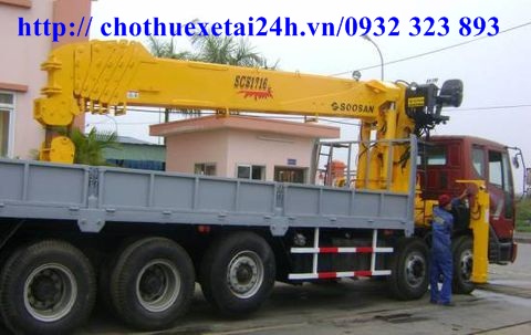 Cho thuê xe cẩu tự hành