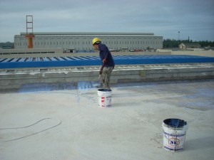 Thi công chống thấm sân thượng