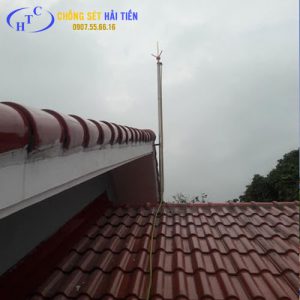 Thi công chống sét nhà dân dụng