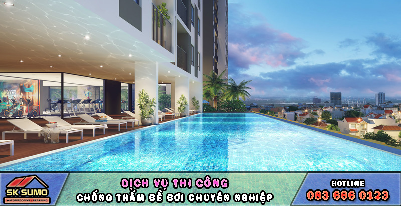 Chống thấm bể bơi