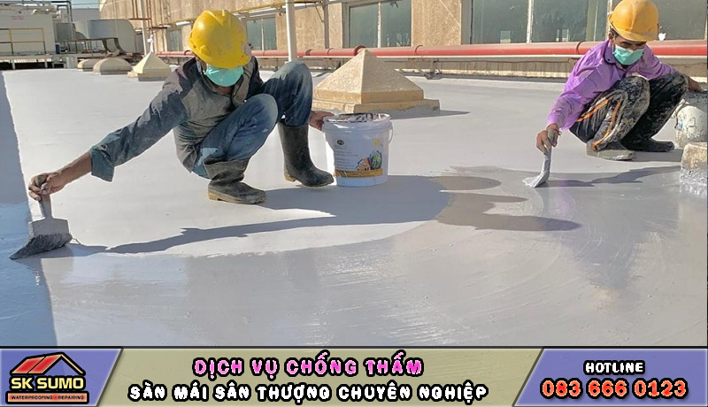 Chống thấm sàn mái
