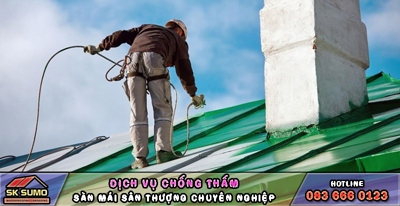 Chống thấm sàn mái