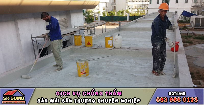 Chống thấm sàn mái