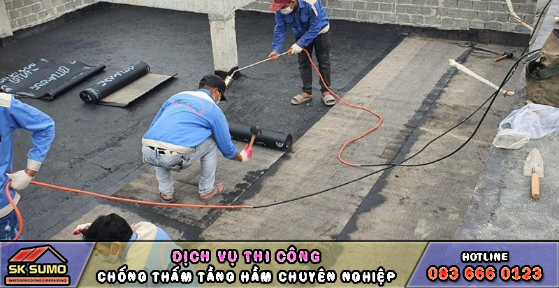 Chống thấm tầng hầm
