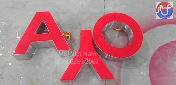 Chữ đổ keo