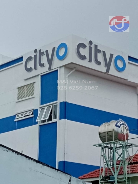 Chữ nhôm 2 thành phần