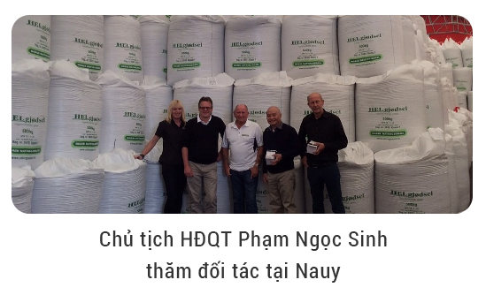 Chủ tịch HDQT Phạm Ngọc Sinh thăm đối tác tại Na Uy