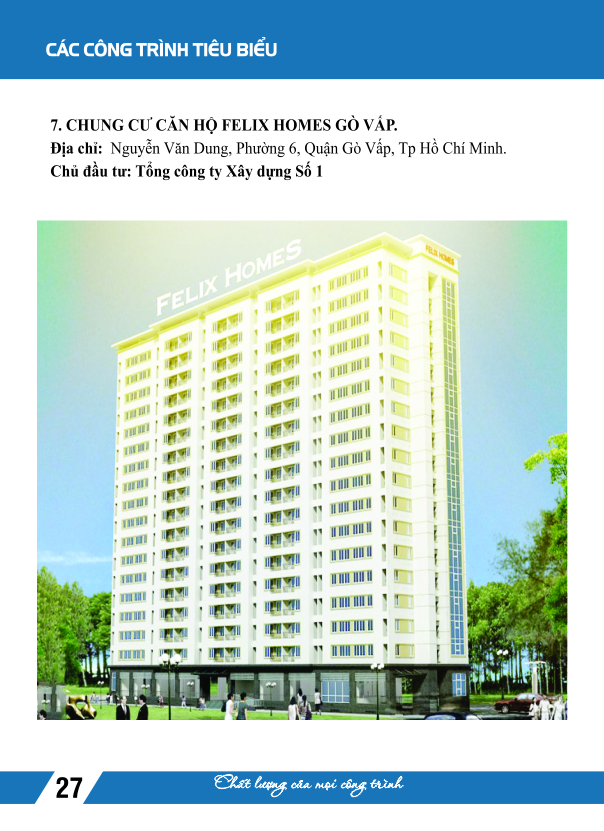 Chung cư căn hộ Felix Homes Gò Vấp