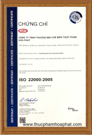 Chứng nhận chứng chỉ