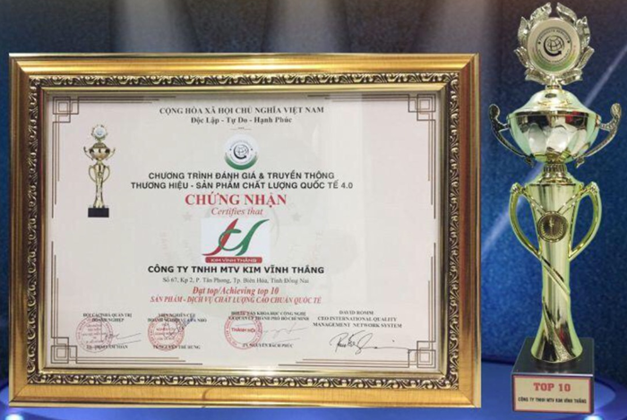 Top 10 sản phẩm - dịch vụ chất lượng cao chuẩn quốc tế