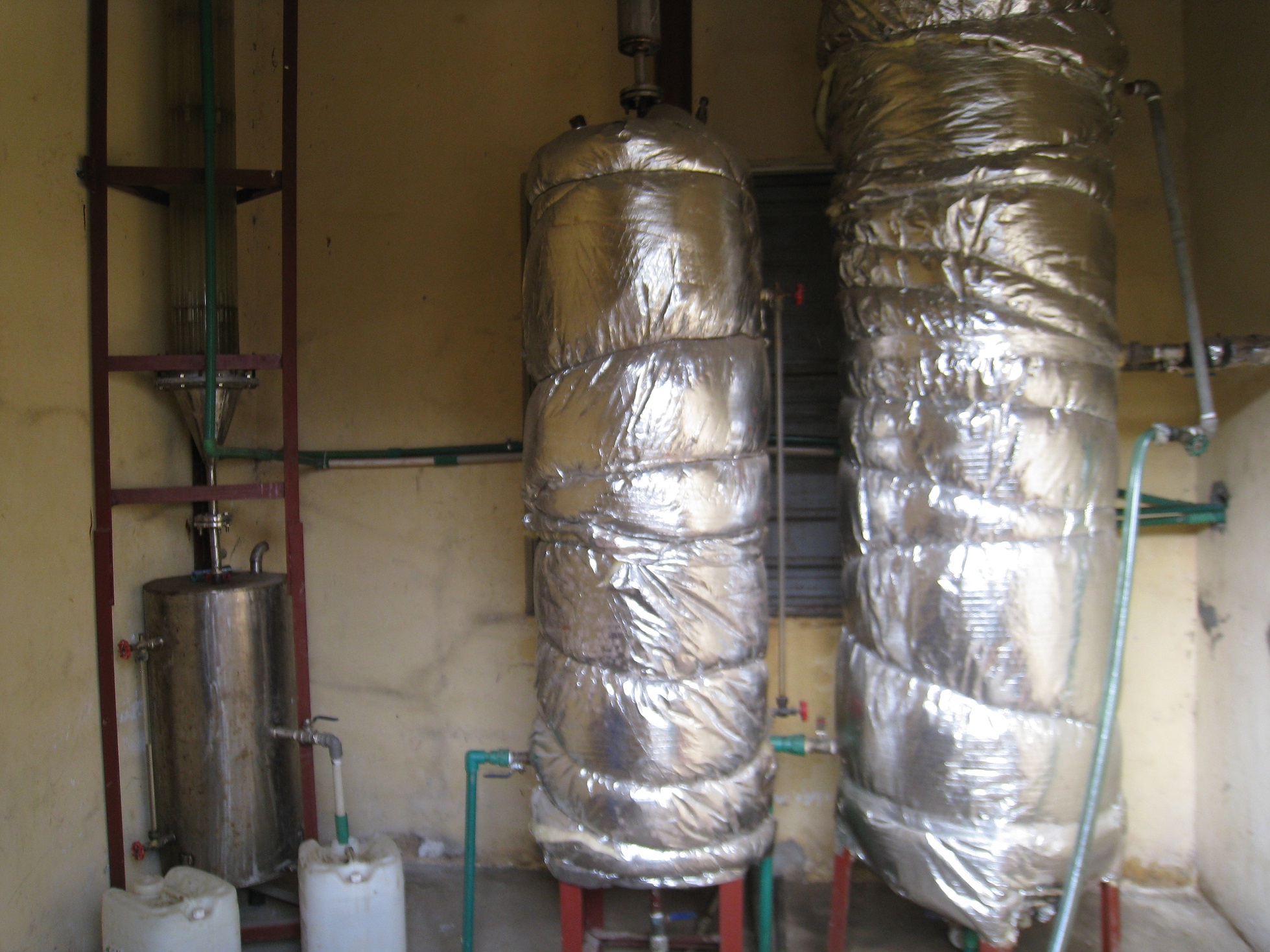 Hệ thống chưng cất dung môi thải