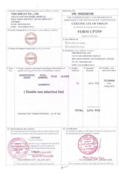 Giấy chứng nhận cơ sở đủ điều kiện an toàn thực phẩm