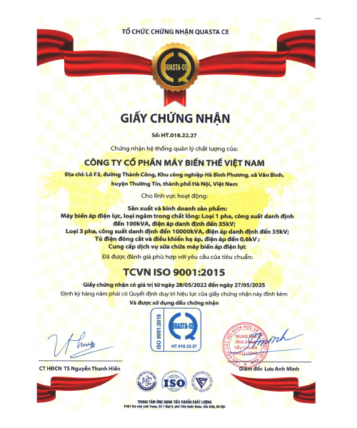 Chứng nhận hệ thống quản lý chất lượng